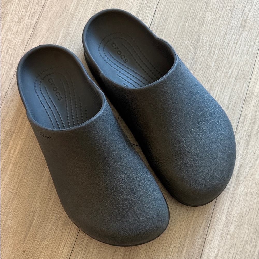 Crocs Dylan Clog Black Unisex Men 7 Women 9